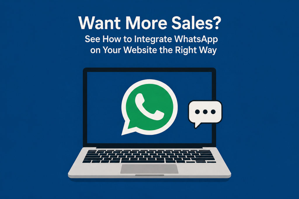 whatsapp on website